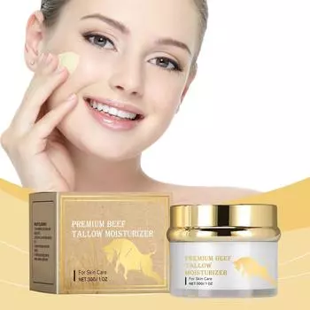 Tallow Balm, органический бальзам на основе жира, выращенного на травяном корме, 1 унция, увлажняющий и гладкий для кожи лица и тела, ежедневный уход за кожей One Size