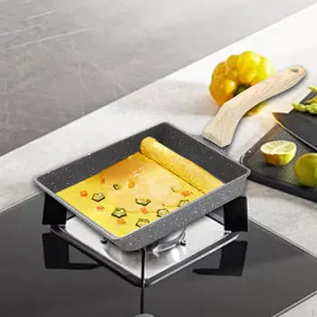Тамагояки сковорода для жарки, практичная кухонная утварь, японский омлет, блины для