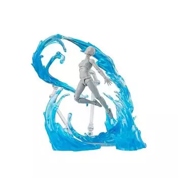Tamashii ЭФФЕКТ ВОДЫ Синяя версия. для SHFiguarts приблизительно. 180 мм ПВХ и АБС окрашенная готовая фигура
