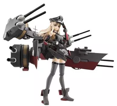 TAMASHII NATIONS Armor Girls Project KanColle Bismarck 3 примерно 140 мм окрашенная подвижная фигурка из ПВХ и АБС