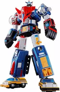 TAMASHII NATIONS Душа Чогокина Броненосный флот Dairugger XV Окрашенная подвижная фигурка GX-88 ABS&PVC&Diecast