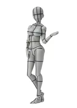 TAMASHII NATIONS Edition проволочный каркас цветной 135 мм окрашенная подвижная фигурка SHFiguarts Body-chan - Кентаро Ябуки- (Серая версия.) (Перепродажное издание) Прибл.