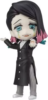 TAMASHII NATIONS Figuarts mini Demon Kimetsu no Yaiba Enmu 90 мм окрашенная подвижная фигурка Slayer приблизительно. ПВХ и АБС розовый