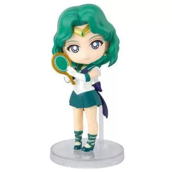 TAMASHII NATIONS Figuarts mini Sailor Moon Super Sailor Neptune 90mm painted movable figure BAS60991 -Eternal edition- Approx. PVC&ABS