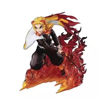TAMASHII NATIONS Figuarts ZERO Демон Кимэцу но Яиба Ренгоку Анджуро Столп пламени 150 мм окрашенная полная фигурка Убийца убийц приблизительно. ПВХ/АБС