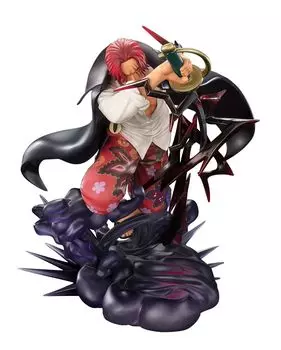 TAMASHII NATIONS Figuarts ZERO ONE PIECE Fierce Shanks Kamisaku 200 мм ПВХ ABS окрашенная готовая фигурка [Супер битва] - - Приблизительно. &