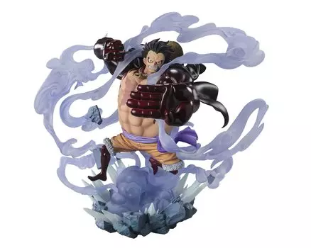 TAMASHII NATIONS Figuarts ZERO ONE PIECE Fierce Monkey Luffy Gear 4 Three Captains Onigashima Monster Battle 210 мм окрашенная полная фигурка [Super