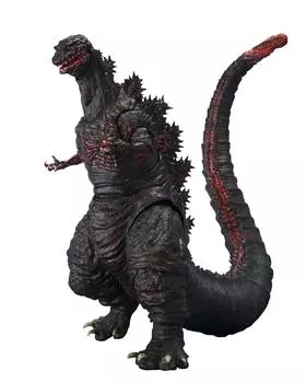 TAMASHII NATIONS Monster Arts Shin Godzilla Годзилла 180 мм ПВХ окрашенная подвижная фигурка SH. (2016) Прибл. чёрный