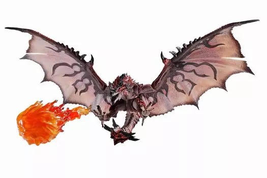 TAMASHII NATIONS Monster Hunter Rioreus Anniversary Приблизительно 400 мм окрашенная подвижная фигурка SHMonsterArts -20th Edition- PVC&ABS
