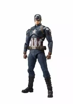 TAMASHII NATIONS Мстители Капитан Америка 150 мм окрашенная подвижная фигурка SHFiguarts (Мстители/Конец игры) приблизительно. ПВХ и АБС