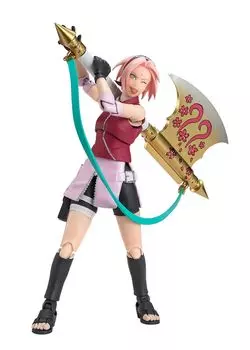 TAMASHII NATIONS NARUTO Сакура Харуно Приблизительно 135 мм окрашенная подвижная фигурка SHFiguarts - NARUTOP99 Edition - ПВХ и АБС