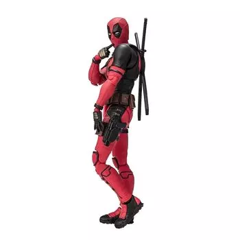 TAMASHII NATIONS SHFiguarts Дэдпул (Дэдпул и Росомаха) Приблизительно 155 мм Изготовлена из ПВХ и АБС, окрашена, подвижная фигурка