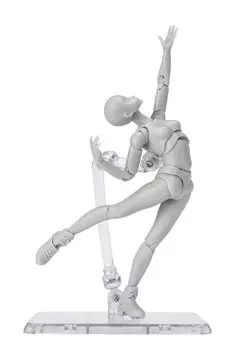 TAMASHII NATIONS TAMASHII NATIONS Edition DX SET Цветная 135 мм окрашенная подвижная фигурка SHFiguarts Body-chan -Спорт- (Серая версия.) приблизительно. ПВХ и АБС