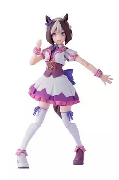 TAMASHII NATIONS Uma Musume Pretty Derby Special Week 130 мм окрашенная подвижная фигурка SHFiguarts приблизительно. ПВХ и АБС
