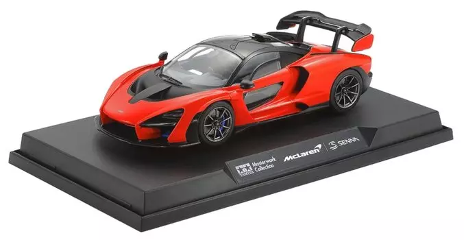 Tamiya 124 Masterwork Collection №172 McLaren Senna (оранжевый) Окрашенный готовый продукт 21172