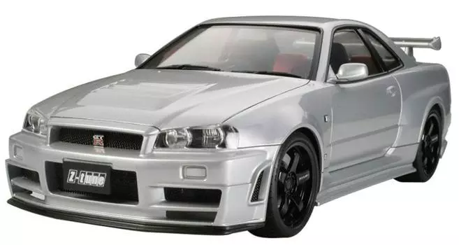 Tamiya 124 Sports Car Series No.282 Nismo R34 GT-R Z Tune Пластиковая модель 24282