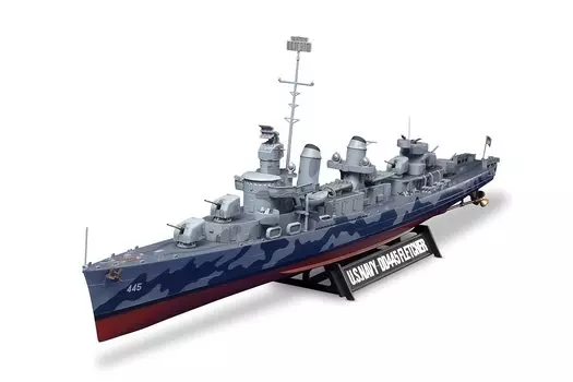 TAMIYA 1350 Ship Series No.12 US Navy Destroyer DD445 Fletcher Plastic Model 78012