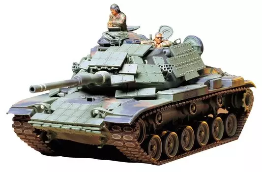 TAMIYA 1/35 Военная миниатюра Серия M60A1 Реактивная броня