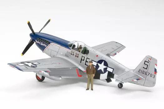 TAMIYA 92216 North American Mustang Blue Nose Bunka Distribution Limited 1/48 P-51B