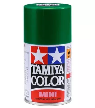 TAMIYA Аэрозольная темно-зеленая модельная краска 85091 TS-91 (Сухопутные силы самообороны)