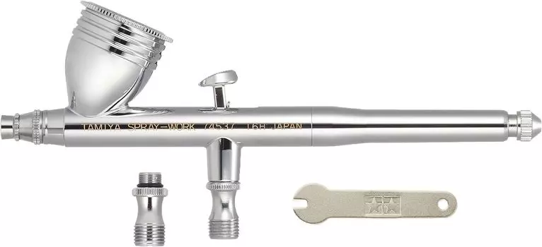 Tamiya Air Brush System Series Spray Work HG Air Brush Cup Интегрированный инструмент для покраски 74537 № 37