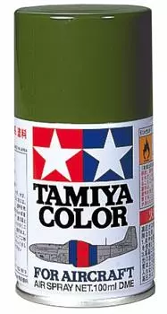 TAMIYA Air Model Спрей-краска Olive Green Model Paint 86514 AS-14