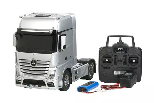 Tamiya Electric RC Big Truck Series Actros 1851 Giga Space Full Operation Set зарядное устройство Радиоуправляемый 56334 1/14 No.34 Mercedes-Benz (4-канальный