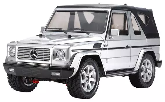 Tamiya Electric RC Car Series G 320 Cabrio окрашенный серебристый кузов X 58635 1/10 No.635 Mercedes-Benz (Шасси МФ-01)