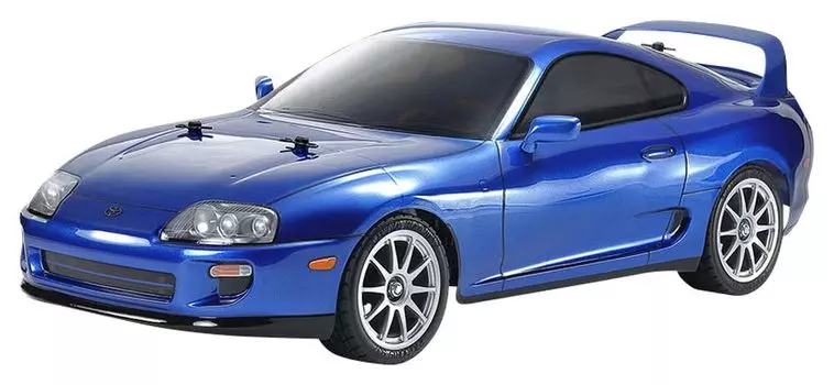 Tamiya Electric RC Car Series Toyota Supra 58733 1/10 № 733 (JZA80) (Шасси БТ-01)