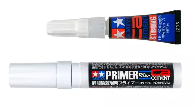 Tamiya Makeup Material Series Instant Set 27211 № 211 Клей/праймер PP/PE/POM/EVA