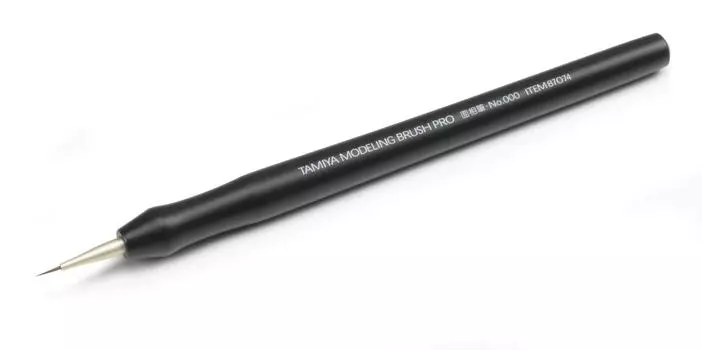 Tamiya Makeup Material Series Modeling Brush PRO Face Brush 87074 No.74 No.000