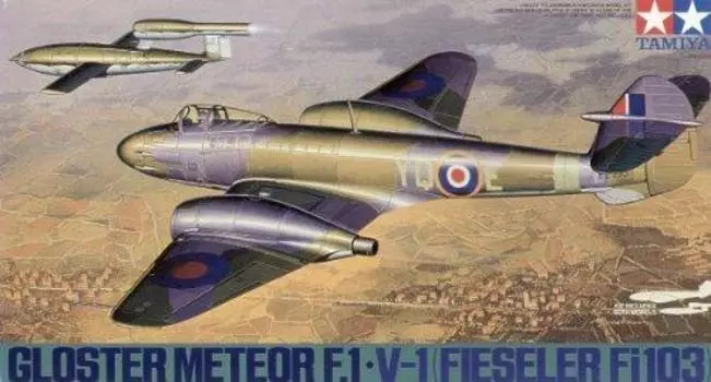 Tamiya Masterpiece Machine Gloster Meteor 61065 1/48 №65 1/48 F.1/V-1 (Фиезер Fi103)