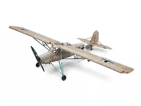 Tamiya Masterpiece Series Luftwaffe Fieseler Fi156C Storch Пластиковая модель 61100 1/48 № 100 серый