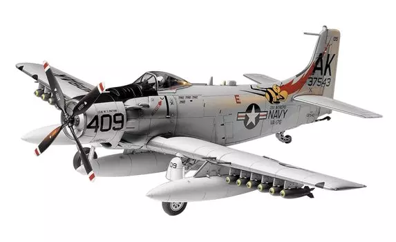 Tamiya Masterpiece Series US Navy Douglas Skyradar Plastic Model 61058 1/48 No.58 A-1H