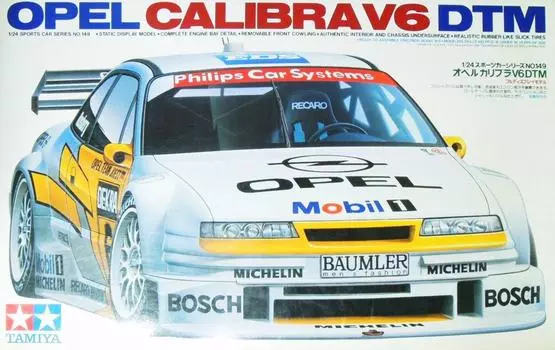 Tamiya Opel Calibra V6DTM спорт 1/24 (1/24 автомобиль 24149)