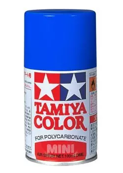 TAMIYA Поликарбонатная аэрозольная краска Frost Light Blue Model Paint 86039 PS-39