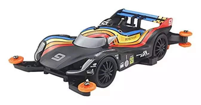 Tamiya Полноприводной мини-мини Roborace DebBot 2.0 MA 1/32, шасси TAM18656 Mini Racer и Accys