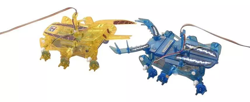 TAMIYA Robocraft Series 2-канальный пульт дистанционного управления для битвы с насекомыми Beetle Stag Beetle 71120 № 20 против.