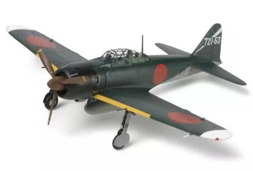 Tamiya Scale Limited Series Type 0 Carrier Fighter Type 52 Special Edition 25168 1/72 ``Eternal 0 зелёный