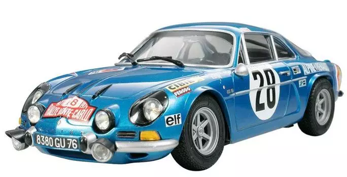 TAMIYA Sports Car Series Alpine Renault A110 Monte Carlo 1971 Пластиковая модель 24278 1/24 № 278