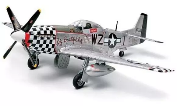Tamiya Warbird Collection WB North American Mustang 8th Air Force Ace 1/72 No.73 P-51D