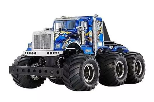 Tamiya XB Series Kong Head 6 6 окрашенная полная модель с Propo 57905 № 205 1/18 (Шасси G6-01) На дороге синий
