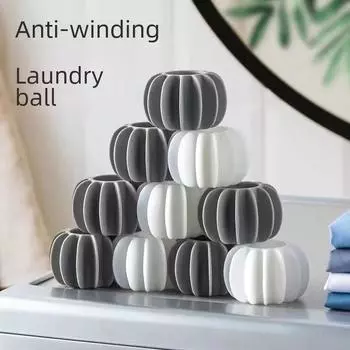 Tangle-Free Laundry Ball: Magic Ball for Preventing Clothes from Tangling серый