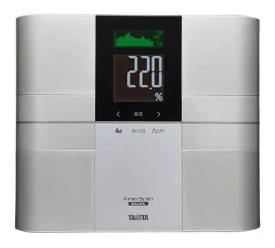 Tanita Body Composition Automatic Precise Measurement with Medical Field Inner Scan 50g Made in Silver Meter, Recognition, Technology, Dual, Unit,
