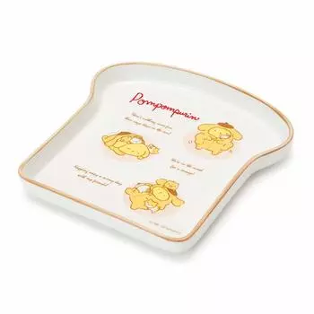 Тарелка Sanrio Pompompurin в форме хлеба (ночь)