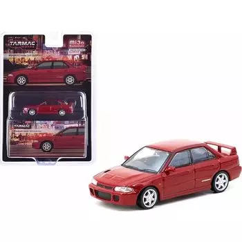 tarmac works 1/64 mitsubishi lancer GSR evolution red Tarmac Works Lancer Evolution Lan Evo mini car [product]