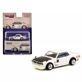 tarmac works 1/64 nissan skyline 2000 GT-R (KPGC10) white Tarmac Works Skyline MiJo limited mini car [product]