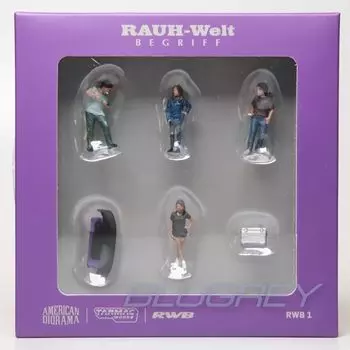 tarmac works x american diorama 1/64 figure RWB 1 Tarmac Works American Diorama Figure [product]