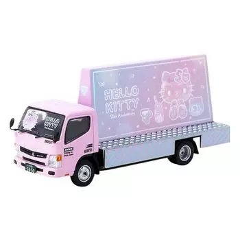 TARMACWORKS 1/64 Mitsubishi Fuso Canter Hello Kitty Billboard Finished product T64T-TL002-HK