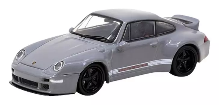 TARMACWORKS 993 Remastered by Gunther Werks Gray Завершенный продукт 1/64 T64R-TL054-GY